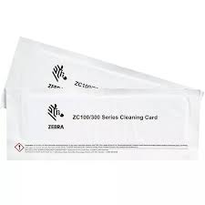 Zebra - Tarjeta limpiadora de impresora (paquete de 2) - para Zebra ZC100, ZC300