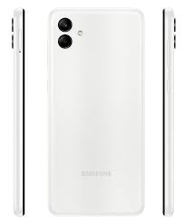 Samsung Galaxy A04 - Smartphone - Android - White - Touch - SM-A045MZWGGTO