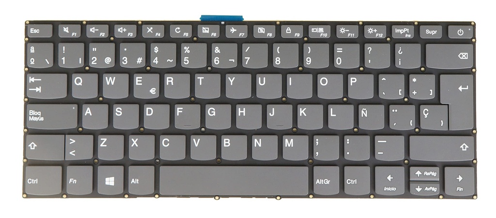 Teclado Lenovo V14IIL en Español.