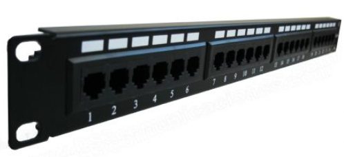 Patch Panel Cat6 24 puertos
