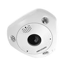 DS2CD6365G0EIVS- Camara Hikvision IP fisheye IP, 6MP, LENTE 1.27mm,180grados, WDR, 120db Exterior IP67,15mts IR, Entrada y salida de audio y alarma