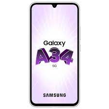 Samsung Galaxy A34 - Smartphone - Android - Silver - Touch - SM-A346MZSEGTO