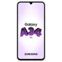 Samsung Galaxy A34 - Smartphone - Android - Silver - Touch - SM-A346MZSEGTO
