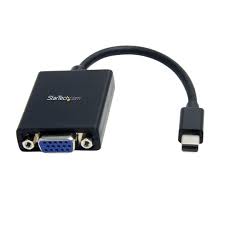 StarTech.com Adaptador Mini DisplayPort a VGA - Convertidor Activo de Mini DP a VGA - Vídeo 1080p - con Certificación VESA - mDP o Thunderbolt 1/2 Mac/PC a Monitor VGA - Dongle mDP 1.2 a VGA (MDP2VGA) - Adaptador de vídeo - Mini DisplayPort (M) a HD-15 (VGA) (H) - DisplayPort 1.2 - 13 cm - activo - negro - para P/N: DKT31CMDPHPD, DP2MDPMF3, DP2MDPMF6IN