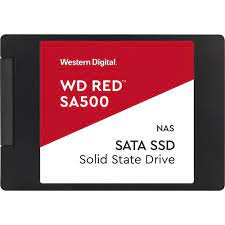 Western Digital - Internal hard drive - 2 TB - 2.5" - Solid state drive - Red