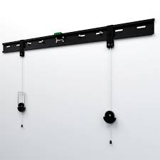 Klip Xtreme KFM-565 - Kit de montaje (soporte para montaje en pared) - para pantalla plana - acero con recubrimiento en polvo - negro - tamaño de pantalla: 36"-65" - interfaz de montaje: hasta 800 x 600 mm - se puede instalar en la pared