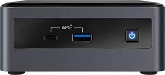 Intel Next Unit of Computing Kit 10 Performance - NUC10i7FNH - Limitado - miniordenador - 1 x Core i7 10710U / 1.1 GHz - RAM 0 GB - UHD Graphics - GigE - WLAN: Bluetooth 5.0, 802.11a/b/g/n/ac/ax
