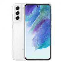 Samsung Galaxy S21 FE 5G - 5G smartphone - SIM doble - RAM 6 GB / Memoria interna 128 GB - pantalla OLED - 6.4" - 2340 x 1080 píxeles (120 Hz) - 3 x cámaras traseras 12 MP, 12 MP, 8 MP - front camera 32 MP - blanco