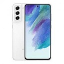Samsung Galaxy S21 FE 5G - 5G smartphone - SIM doble - RAM 6 GB / Memoria interna 128 GB - pantalla OLED - 6.4" - 2340 x 1080 píxeles (120 Hz) - 3 x cámaras traseras 12 MP, 12 MP, 8 MP - front camera 32 MP - blanco