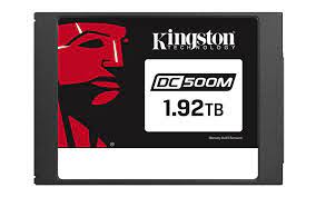 Kingston Data Center DC500M - SSD - cifrado - 1.92 TB - interno - 2.5" - SATA 6Gb/s - AES - Self-Encrypting Drive (SED)