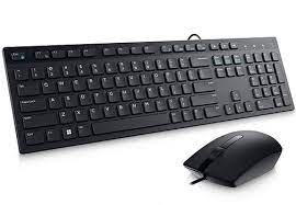 Dell - Keyboard and mouse set - Spanish (Latin American) - Wired - KM300C