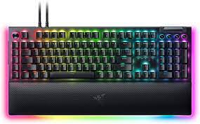 Razer - Keyboard - Wired - Spanish - Yellow - BlackWidow V4 X