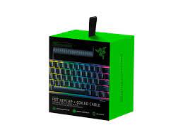 Razer - Set copertura teclado - negro clásico - con cable trenzado