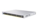 Cisco Business 350 Series 350-48FP-4G - Conmutador - L3 - Gestionado - 48 x 10/100/1000 (PoE+) + 4 x 1 Gigabit Ethernet SFP+ - montaje en rack - PoE+ (740 W)