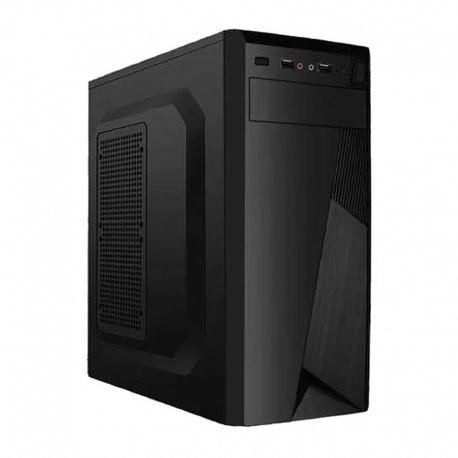 CNX-510-CAJA MT TORRE ATX 2USB 600W NEGRO
