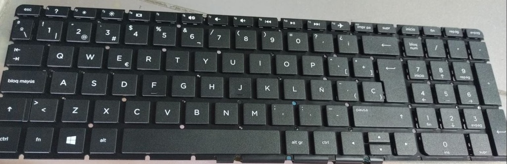Teclado HP 17-x Español-Teclado genérico