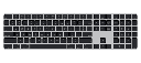 Apple Magic Keyboard with Touch ID and Numeric Keypad - Teclado - Bluetooth, USB-C - QWERTY - EE. UU. - para iMac (Principio de 2021); Mac mini (Finales de 2020); MacBook Air; MacBook Pro