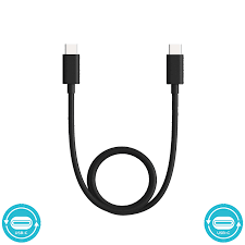 Motorola - Charge/Sync cable - Cable USB C to USB C 1m black
