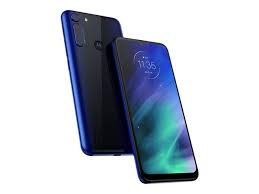 Motorola One Fusion - 4G smartphone - SIM doble - RAM 4 GB / Internal Memory 128 GB - microSD slot - 6.5" - 4x x cámaras traseras 48 MP, 8 MP, 5 MP, 2 MP - front camera 8 MP - zafiro azul