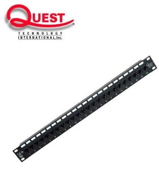 NPP-6024 - PANEL UTP 24 PUERTOS CAT 6 QUEST