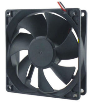 GAB.FAN LANTEK -Abanico Ventilado para gabinete 110v con cable poder