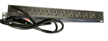 LTK-PDU01220AMP - Lantek PDU regleta rack 12 tomas 20 amp 2 x frente 10 x atrás con Indicador