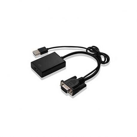 Cable adaptador agiler VGA A HDMI - USB Sonido