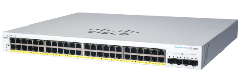 CBS220-48T-4G-NA -Cisco Business CBS220-48T-4G | 48 puertos GE | 4x1G SFP