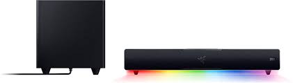 Razer Leviathan V2 - Sistema de barra de sonido - para PC - inalámbrico - Bluetooth - controlado por aplicación - USB