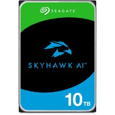 Seagate SkyHawk AI ST10000VE001 - Disco duro - 10 TB - interno - 3.5" - SATA 6Gb/s - 7200 rpm - búfer: 256 MB