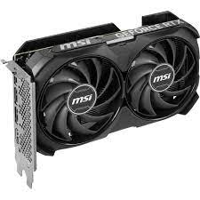 MSI GeForce RTX 4060 Ti VENTUS 2X BLACK 8G OC - Tarjeta gráfica - GeForce RTX 4060 Ti - 8 GB GDDR6 - PCIe 4.0 x8 - HDMI, 3 x DisplayPort - negro