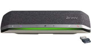 Poly Sync 40+ for Microsoft Teams (with Poly BT600) - Altavoz de manos libres inteligente - Bluetooth - inalámbrico, cableado - USB - Certificado para Equipos de Microsoft