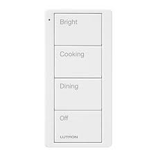 PJ2-4B-GWH-P02 - (4-button keypad with Bright,Cooking, Dining and Off scenes