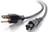 AGI-1123- CABLE AC DE CORRIENTE 3 LINEAS(TREBOL) 110V #AGI-1123