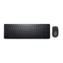 Dell KM3322W - Juego de teclado y ratón - inalámbrico - 2.4 GHz - negro