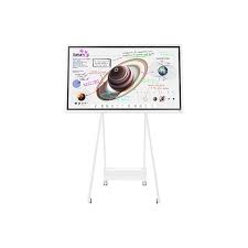 Samsung Interactive Pro WM55B - 55" Clase diagonal WMB Series pantalla LCD con retroiluminación LED - educación/empresa - con pantalla táctil (multitáctil) - Tizen OS 6.5 - 4K UHD (2160p) 3840 x 2160 - blanco gris