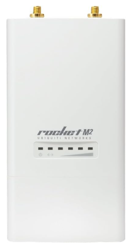 ROCKETM2 - Ubiquiti Rocket M2, RM2 2.4GHz Rocket 2x2 11n MIMO CPE AirMax TDMA 50+km 150+Mbps