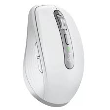 Logitech - Mouse - Wireless - Gris Palido