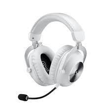 Logitech G PRO X 2 LIGHTSPEED Wireless Gaming Headset, White - Auricular - tamaño completo - LIGHTSPEED - inalámbrico - aislamiento de ruido - blanco