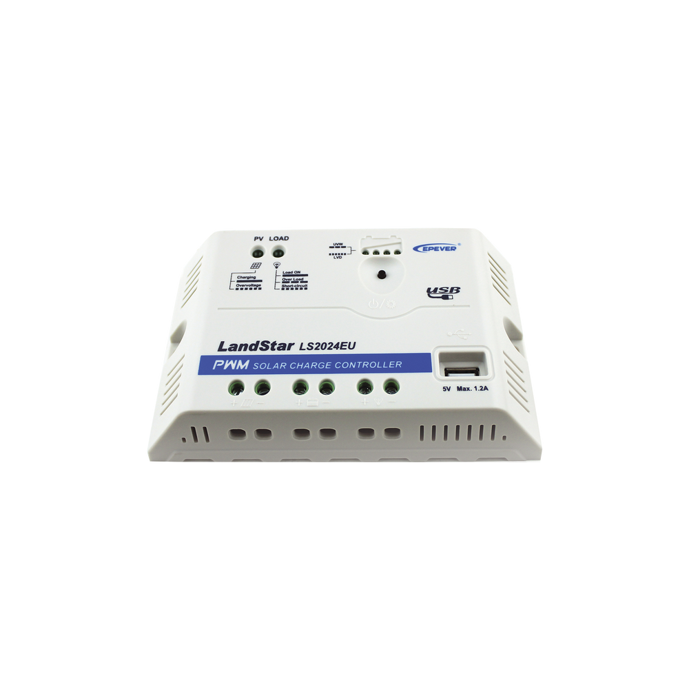 LS-2024-EU-PWM CONTROLLER EPSOLAR 12/24V 20 A, USB OUTPUT