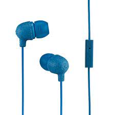 House of Marley Little Bird - Auriculares internos con micro - en oreja - cableado - conector de 3,5 mm - aislamiento de ruido - marino