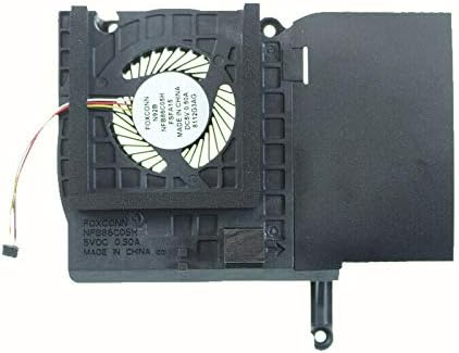 CAQL - Ventilador de CPU para HP AIO 22-B001NA 22-B000NA 22-B013W 22-B020NA 22-C023W 24-G 24-G214 24-G014 24-G020, P/N: 863656-002 N92B NFB86C05H FSFA15 N92-BSW 863659-102 863656-001 863659-004