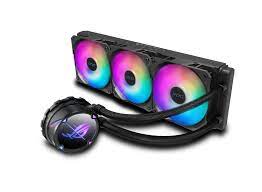 ASUS ROG STRIX LC II 360 ARGB - Sistema de refrigeración líquida del procesador - Tamaño del radiador: 360 mm - (para: LGA1156, LGA1366, LGA1155, LGA2011, LGA1150, LGA2011-3, LGA1151, AM4, LGA2066, TR4, LGA1200) - base de cobre - 120 mm