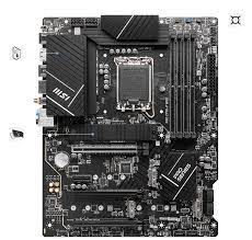 MSI - PRO Z790-P WIFI DDR5 - Motherboard - ATX - LGA1700 Socket - Intel 7500 - para Core i7 - AMD Radeon 540 - None