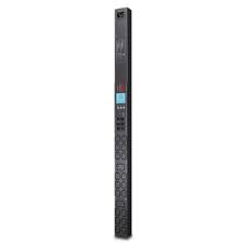 APC Metered Rack PDU - Unidad de distribución de alimentación (montaje en bastidor) - CA 200/208/230 V - Ethernet, RS-232 - input: NEMA L6-20 - conectores de salida: 20 (IEC 60320 C13, IEC 60320 C19) - 0U - negro - para P/N: SMX1000C, SMX1500RM2UC, SMX1500RM2UCNC, SMX750C, SMX750CNC, SRT6KXLTW, SRT8KXLJ