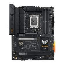 ASUS TUF GAMING B760-PLUS WIFI - Placa base - ATX - Socket LGA1700 - B760 Chipset - USB 3.2 Gen 1, USB 3.2 Gen 2, USB-C 3.2 Gen2, USB-C 3.2 Gen 2x2 - 2.5 Gigabit LAN, Wi-Fi 6, Bluetooth - Tarjeta gráfica (CPU necesaria) - HD Audio (8-canales)