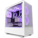 NZXT - Tower - White - H5 Flow RGB Edition ATX