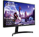 LG 27QN600-B - Monitor LED - 27" - 2560 x 1440 QHD @ 75 Hz - IPS - 350 cd/m² - 1000:1 - HDR10 - 5 ms - 2xHDMI, DisplayPort - negro textura