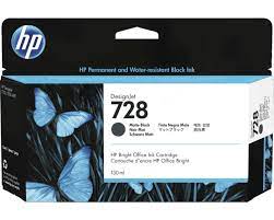 HP 728 - 130 ml - negro mate - original - DesignJet - cartucho de tinta - para DesignJet T830