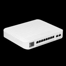 Ubiquiti UniFi Enterprise - Conmutador - L3 - Gestionado - 8 x 10/100/1000/2.5G (PoE+) + 2 x 1 Gigabit / 10 Gigabit SFP+ (enlace ascendente) - sobremesa - PoE+ (120 W)